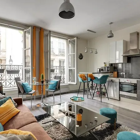Charming And Bright Apt Near The Centre Pompidou *