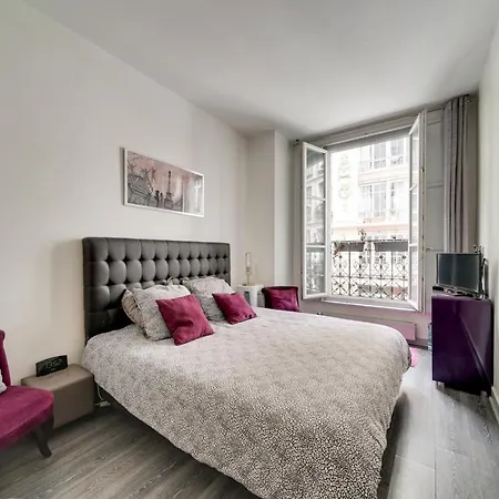 Charming And Bright Apt Near The Centre Pompidou Apartman Párizs